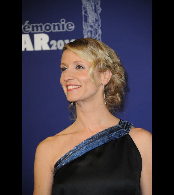Alexandra Lamy lors des César le 24 février 2012