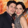 Jason Biggs et sa femme Jenny Mollen à l'avant-première d'American Pie 4 à Los Angeles, le 19 mars 2012.
