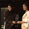 Agée de seulement 29 ans, la princesse Ameerah Al-Taweel d'Arabie Saoudite a reçu le 8 mars 2012 à Dubai le Woman Personality of the Year 2012 lors des 11th Middle East Women Leaders Awards.