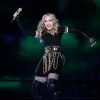 Madonna lors du SuperBowl à Indianapolis le 5 février 2012