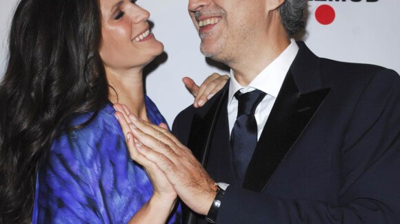 Andrea Bocelli et sa compagne Veronica Berti parents d'une petite Virginia