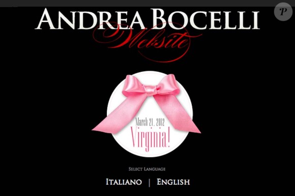 Moment carnet rose sur le site officiel d'Andrea Bocelli ! Andrea Bocelli et sa compagne Veronica Berti, en couple depuis 2002, ont eu le 21 mars 2012 une petite fille : Virginia.