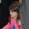 Suri Cruise se rend au show Mary Poppins avec sa grand-mère, le 21 mars 2012 à New York