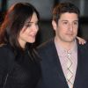 Jason Biggs et sa femme Jenny Mollen à l'avant-première d'American Pie 4 à Paris, le 26 mars 2012.