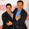 Jason Biggs et Chris Klein à l'avant-première d'American Pie 4 à Paris, le 26 mars 2012.