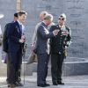 Le prince Charles et Camilla Parker Bowles en visite avec le prince Frederik et la princesse Mary de Danemark à la citadelle Kastellet de Copenhague, le 26 mars 2012, pour une cérémonie commémorative au memorial national danois et une rencontre avec des familles de militaires. Charles et Camilla sont en tournée en Scandinavie pour le jubilé de diamant de la reine.