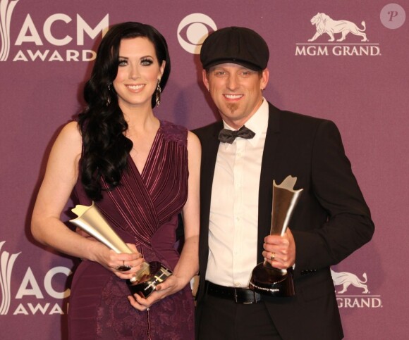 Thompson Square lors de la 47e cérémonie des American of Country Music (ACM) Awards, qui s'est déroulée le 1er avril 2012 au MGM Grand Garden Arena de Las Vegas.