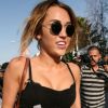 Miley Cyrus, très sexy, à la sortie de son cours de Pilates à West Hollywood, Los Angeles