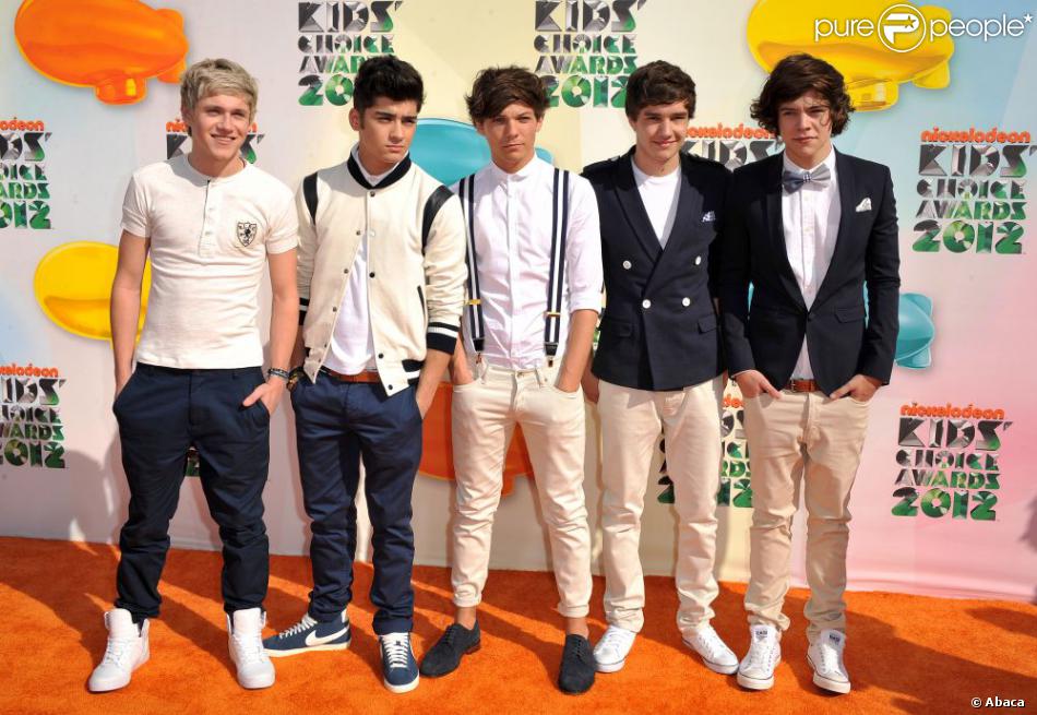 One Direction lors des Kids