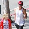 Ryan Phillippe et sa fille Ava profitent d'un moment père-fille à Los Angeles, le 29 mars 2012