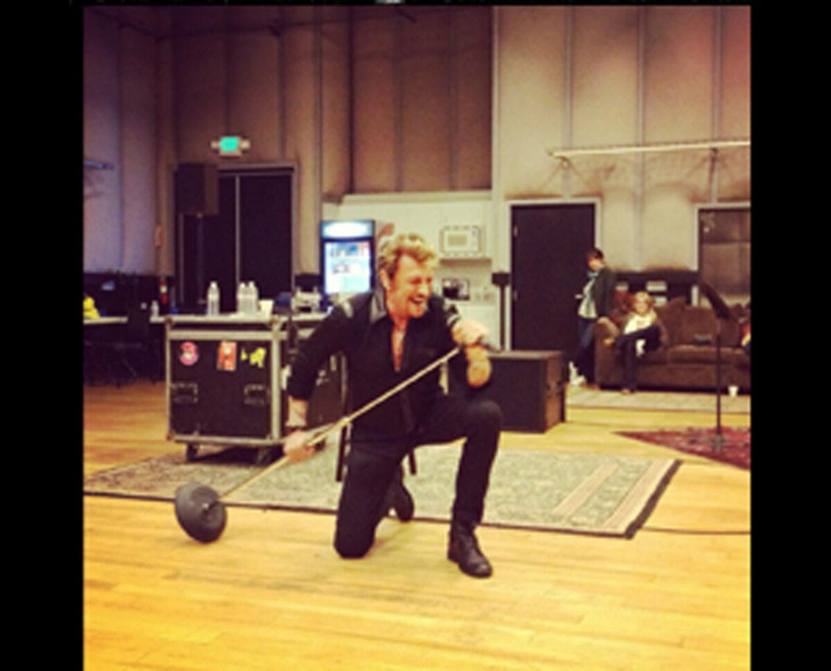 Photo : Johnny Rock n'Roll ! - Ode (Purepeople)