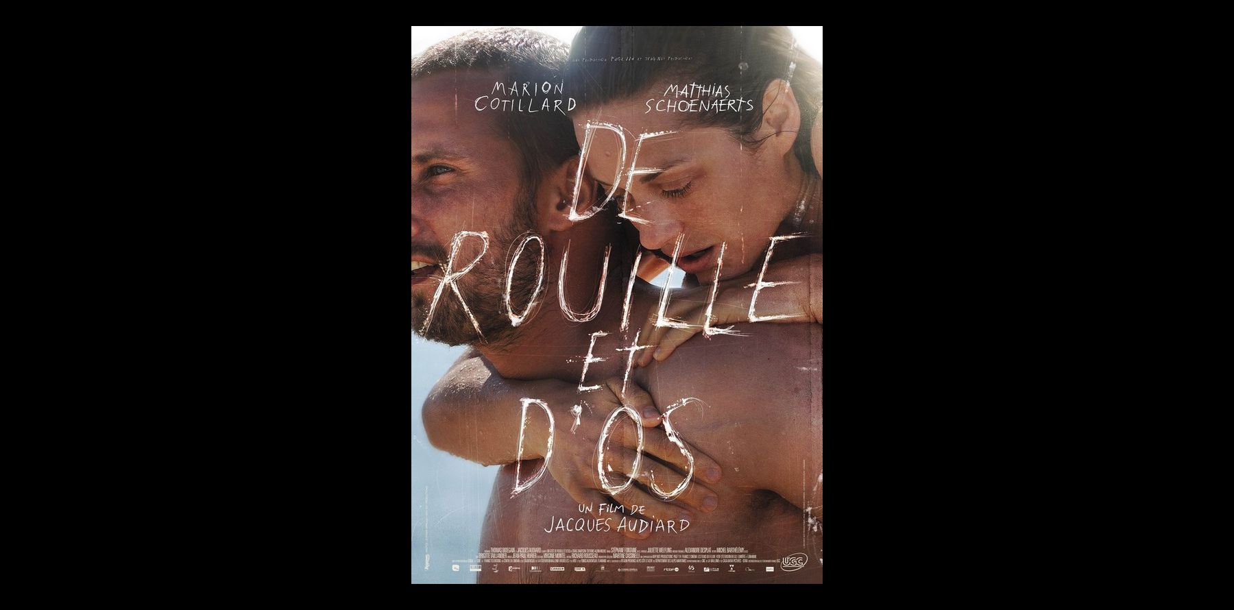 De rouille et d'os avec Marion Cotillard : Une affiche ...