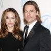 Brad Pitt et Angelina Jolie, en janvier 2012 à Los Angeles.