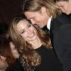 Brad Pitt et Angelina Jolie, le 21 janvier 2012 à Los Angeles.