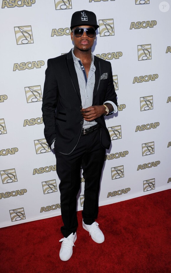 Le chanteur Ne-Yo lors des ASCAP Pop Music Awards à l'hôtel Renaissance Hollywood. Los Angeles, le 18 avril 2012.