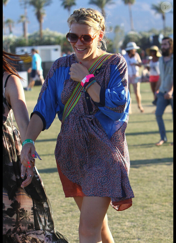 Busy Philipps assiste au festival de Coachella, à Indio, le samedi 21 avril 2012.