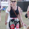 Melanie Griffith assiste au festival de Coachella, à Indio, le samedi 21 avril 2012.