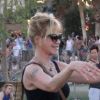 Melanie Griffith assiste au festival de Coachella, à Indio, le samedi 21 avril 2012.