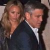 Cindy Crawford s'offre un dîner entre adultes avec son mari Rande Gerber, George Clooney et sa compagne Stacy Keibler. Los Angeles, le 26 avril 2012
