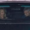 George Clooney et Stacy Keibler lors d'une sortie nocturne à Los Angeles, le 26 avril 2012