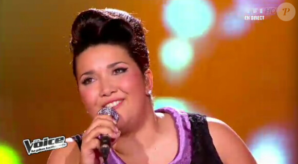 Prestation d'Amalya le samedi 28 avril 2012 sur TF1 dans The Voice