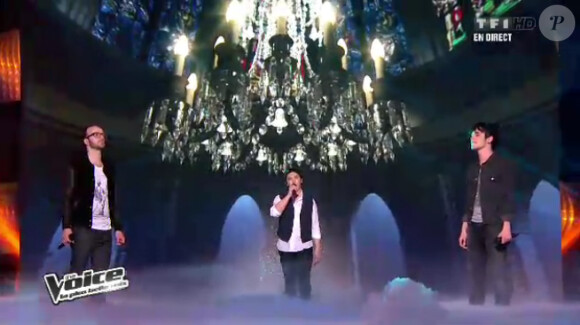 Les talents de Garou interprètent Belle dans The Voice le samedi 28 avril 2012 sur TF1