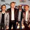 Les Backstreet Boys posent lors des MTV European Music Awards en novembre 2009 à Berlin