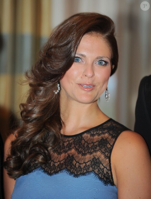 La princesse Madeleine de Suède lors de la soirée des Opera News Awards au Plaza Hotel de New York, le 29 avril 2012.