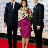 La reine Silvia de Suède au 40e anniversaire de la société SAP à Mannheim, en Allemagne, le 30 avril 2012.