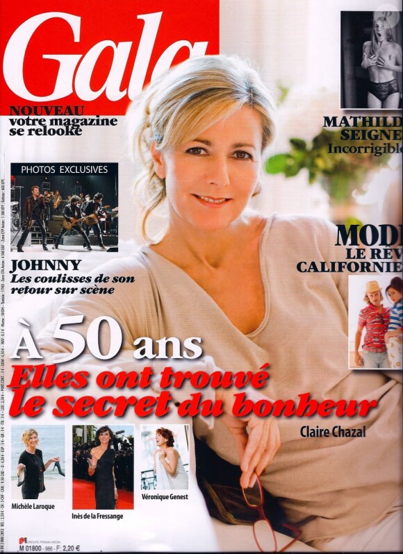 Le magazine Gala du 2 mai 2012