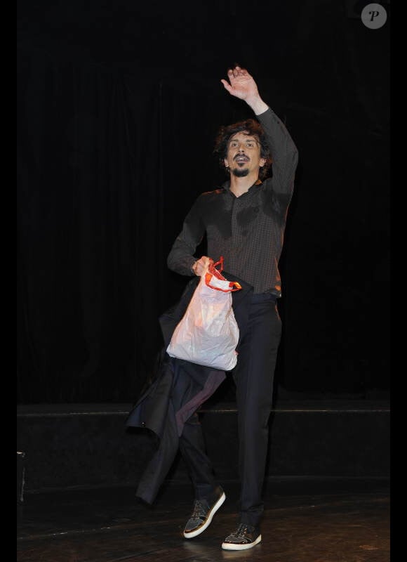 Arnaud Tsamere se produit à l'Européen, à Paris, le jeudi 3 mai 2012.