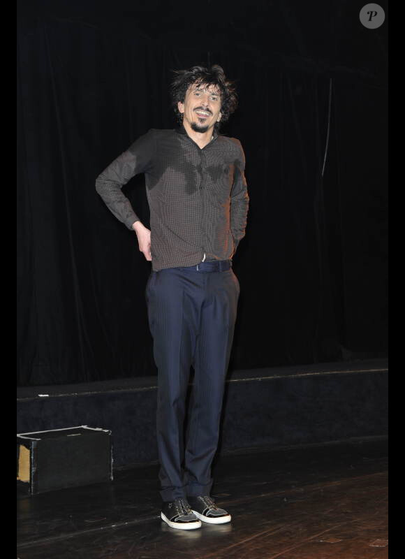 Arnaud Tsamere se produit à l'Européen, à Paris, le jeudi 3 mai 2012.