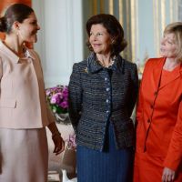 La princesse Victoria quitte Estelle un moment pour le président Joachim Gauck