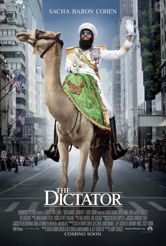 The Dictator avec Sacha Baron Cohen, en salles le 20 juin.