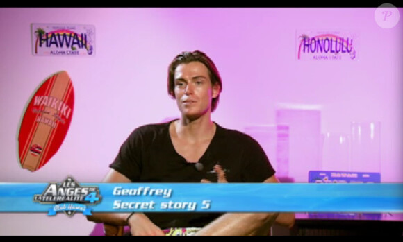 Geoffrey dans Les Anges de la télé-réalité 4 le mercredi 9 mai 2012 sur NRJ 12