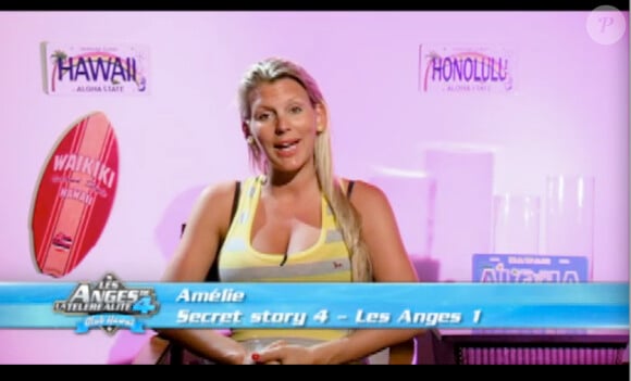 Amélie dans Les Anges de la télé-réalité 4 le mercredi 9 mai 2012 sur NRJ 12
