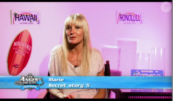 Marie dans Les Anges de la télé-réalité 4 le mercredi 9 mai 2012 sur NRJ 12