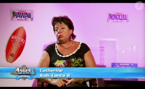 Catherine dans Les Anges de la télé-réalité 4 le mercredi 9 mai 2012 sur NRJ 12