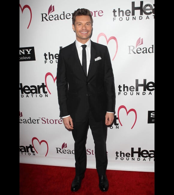 Ryan Seacrest au Gala 2012 de la Heart fondation, à Los Angeles, le 10 mai 2012