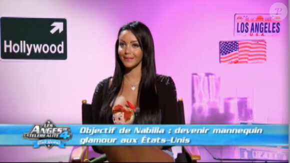 Nabilla dans Les Anges de la télé-réalité 4 le vendredi 11 mai 2012 sur NRJ 12