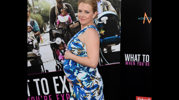 Melissa Joan Hart enceinte : Sabrina, l'apprentie sorcière et son ventre rond