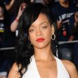 La chanteuse-actrice Rihanna, 4e personnalité la plus puissante selon le magazine  Forbes,  ici à Los Angeles lors de l'avant-première de  Battleship.  Le 10 mai 2012.