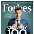 Justin Bieber, photographié par Michael Prince pour le magazine  Forbes. 
