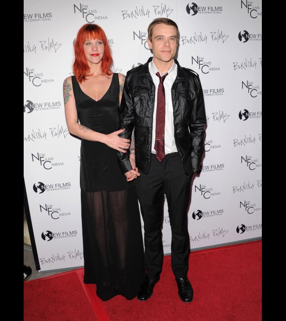 Nick Stahl et sa femme, en janvier 2011 à Los Angeles.