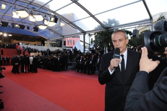 Laurent Weil au festival de Cannes en 2010 sur le tapis rouge menant vers le palais des festivals