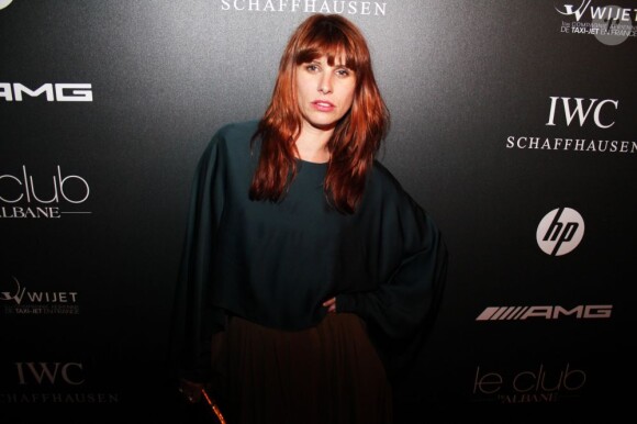 Cécile Togni lors de la 10ème édition du Club by Albane durant le festival de Cannes le 16 mai 2012