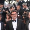Kyan Khojandi, auteur et acteur de Bref., au festival de Cannes 2012, avec Bruno Navo et Michel Hazanavicius