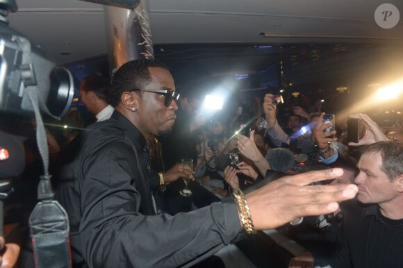P. Diddy au VIP ROOM de Cannes le 16 mai 2012