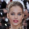 La sublime Barbara Palvin sur le tapis rouge du Palais des Festivals pour la projection du film Lawless. Cannes, le 19 mai 2012.