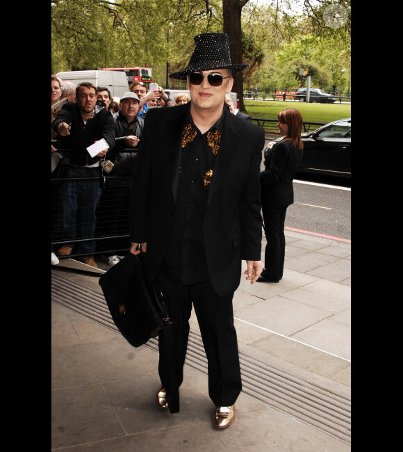 Boy George à Londres le 17 mai 2012